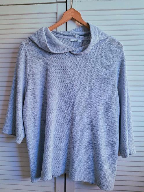 Opus lavendelblauwe trui met Capuchon - Maat 44, Kleding | Dames, Truien en Vesten, Nieuw, Maat 42/44 (L), Blauw, Verzenden