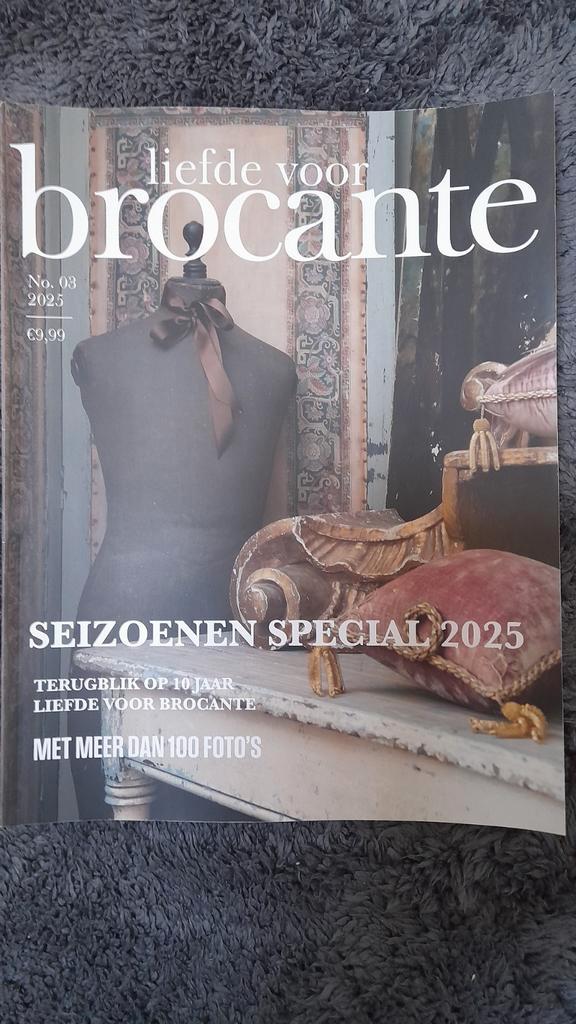 NIEUWSTE!! Nr: 3 2025 LIEFDE VOOR BROCANTE., Boeken, Tijdschriften en Kranten, Nieuw, Ophalen of Verzenden