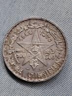 Marokko 500 Franc 1956 Mohammed V  - Zilver, Verzenden, Overige landen, Losse munt, Zilver