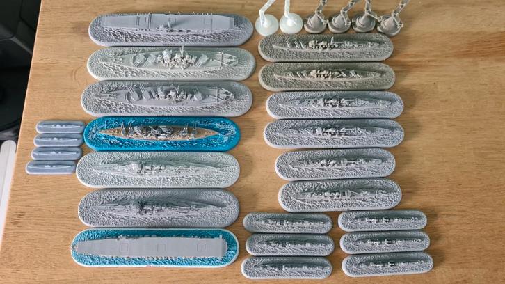 Victory at Sea IJN Japanse Vloot - Geprimed, Hobby en Vrije tijd, Wargaming, Overige soorten, Ophalen of Verzenden