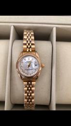 Rolex mini dames horloge, Staal, Rolex, Nieuw, Ophalen of Verzenden