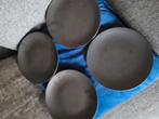 4 ontbijtbordjes 21 cm doorsnede H&M home, Ophalen of Verzenden