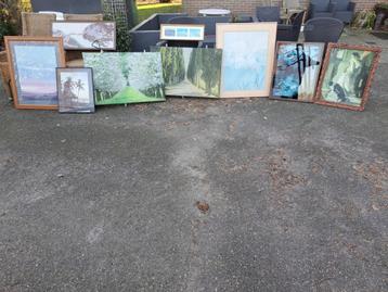 partij schilderijen beschikbaar voor biedingen