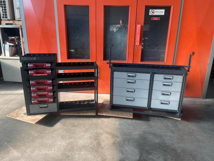 Modulaire bedrijfswagen inrichting, Auto diversen, Auto-accessoires, Gebruikt, Ophalen