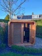 Panorama sauna uit duurzaam thermohout uit voorraad op=op!, Sport en Fitness, Sauna, Ophalen, Fins of Traditioneel, Wellnessandgarden
