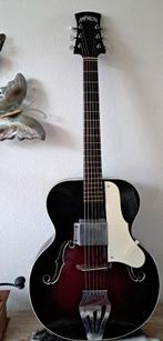 Amhpion semi akoestische Jazz gitaar, Nederlandse makelij., Muziek en Instrumenten, Snaarinstrumenten | Gitaren | Akoestisch, Ophalen of Verzenden