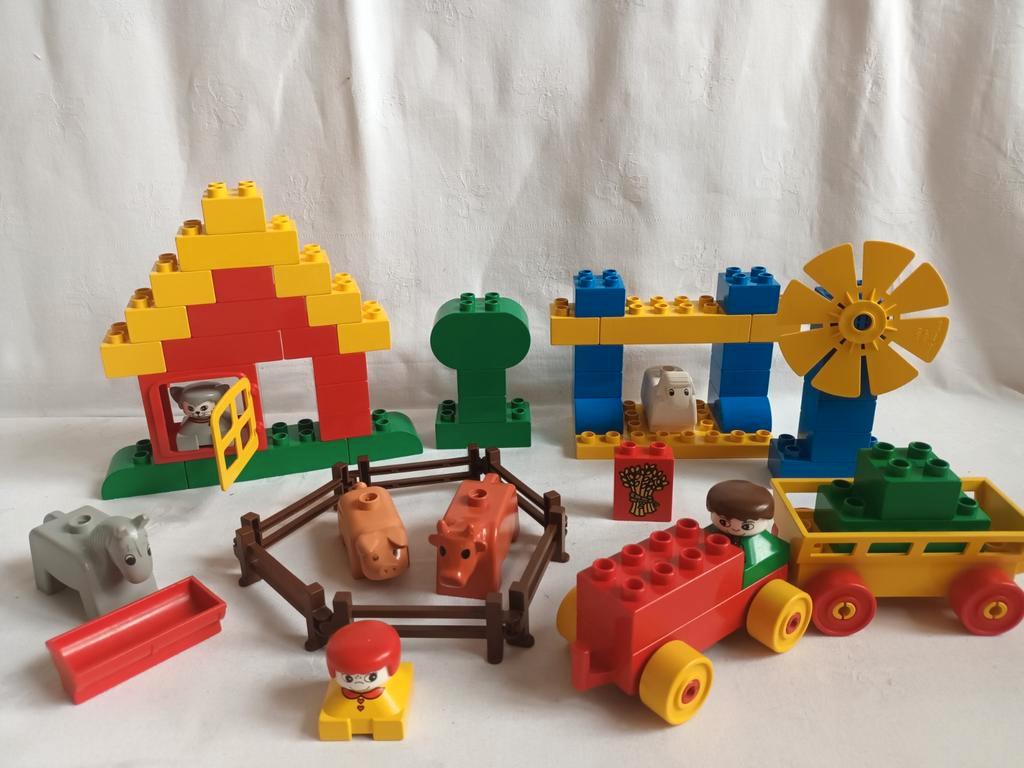 ≥ Vintage Duplo set 2392 Farmyard boerderij boerderijdieren