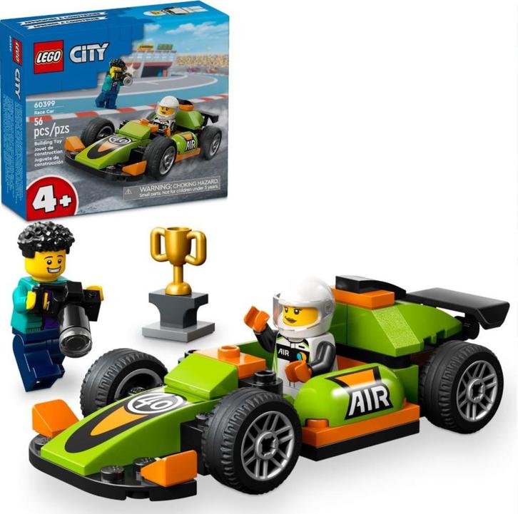 Lego 60399 Race Car, Kinderen en Baby's, Speelgoed | Duplo en Lego, Nieuw, Lego, Complete set, Ophalen of Verzenden