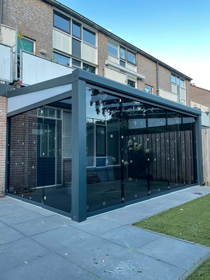 Glazen schuifwanden met of zonder montage!, Doe-het-zelf en Verbouw, Glas en Ramen, Nieuw, Glasplaat, 160 cm of meer, Ophalen of Verzenden