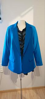 Kobalt blauwe blazer, maat 46, Ophalen of Verzenden, Zo goed als nieuw, Maat 46/48 (XL) of groter, Blauw