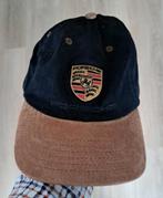 Porsche pet suède snapback zwart - One size fits all, Pet, One size fits all, Ophalen of Verzenden, Zo goed als nieuw