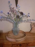 Zijde bloemen met vaas van latido, Ophalen of Verzenden, Zo goed als nieuw