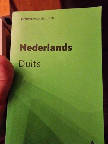 Prisma woordenboek Nederlands-Duits nooit gebruikt