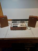 Sony TC-133CS Stereo Cassette Recorder met Speakers, Audio, Tv en Foto, Cassettedecks, Ophalen of Verzenden, Sony