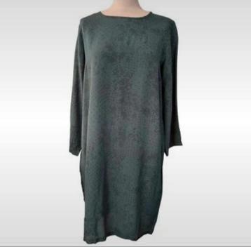 By-Bar Viscose Grijze Jurk Print Maat M beschikbaar voor biedingen