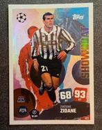 Topps MA 25/26    SHOWBOAT    ZIDANE    JUVENTUS, Verzenden, Zo goed als nieuw, Plaatje