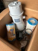 Zwembadpomp met filters, Tuin en Terras, Zwembad-toebehoren, Ophalen, Nieuw