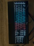 Corsair K55 RGB Toetsenbord + Corsair M55 RGB Muis, Computers en Software, Toetsenborden, Ophalen of Verzenden, Zo goed als nieuw