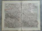 37-38/ Provinz Schlesien Duitsland Litho uit 1899, Antiek en Kunst, Ophalen of Verzenden