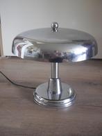 vintage design mushroom tafellamp chroom, Gebruikt, Verzenden, Vintage mushroom, Metaal