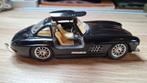Zwarte Mercedes 300 SL van Bburago, Ophalen of Verzenden, Zo goed als nieuw, Bburago
