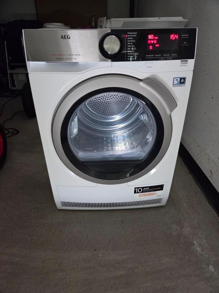 Luxe AEG 8000 serie A+++ 8kg warmtepomp inc garantie&bezorgd, Witgoed en Apparatuur, Wasdrogers, Condens, 8 tot 10 kg, 85 tot 90 cm