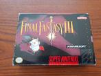 Final Fantasy III SNES NTSC, Spelcomputers en Games, Games | Nintendo Super NES, Gebruikt, 1 speler, Ophalen of Verzenden, Role Playing Game (Rpg)