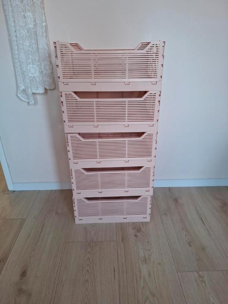 Inklapbare Kratten maat M, Huis en Inrichting, Woonaccessoires | Kisten, Ophalen