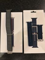 Apple watch ultra bandjes, Sieraden, Tassen en Uiterlijk, Smartwatches, Ophalen, Zo goed als nieuw, Zwart, IOS