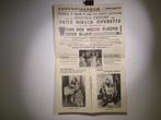 Poster, Fritz Hirsch, Concertgebouw Hengelo, Vintage-(#8492), Ophalen of Verzenden, Zo goed als nieuw, Rechthoekig Staand, Overige onderwerpen