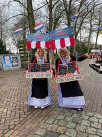 Volendams visbakjes met vissen en eventueel jurken, Carnaval, Maat 42/44 (L), Zo goed als nieuw, Kleding