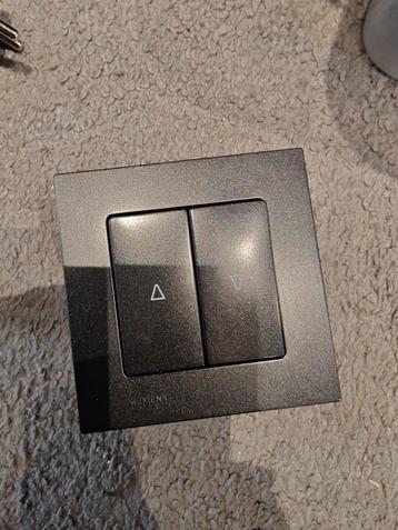 Siemens Rolluik Schakelaar Antraciet 2 stuks beschikbaar voor biedingen