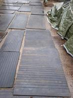 20 rubberen matten 14-15 m2, Ophalen of Verzenden