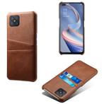 Backcover + Screenprotector for OPPO Reno4 Z 5G _Donkerbruin, Telecommunicatie, Mobiele telefoons | Hoesjes en Frontjes | Overige merken