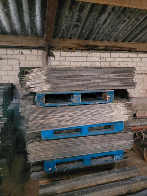 Golfplaten ca. 60 stuks 152cm lang, Doe-het-zelf en Verbouw, Dakpannen en Dakbedekking, Zo goed als nieuw, Golfplaat, Overige materialen