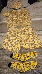 feestkleding (bad) eendjes / Ducky outfit, Ophalen of Verzenden, Zo goed als nieuw, Maat 56/58 (XL), Kleding