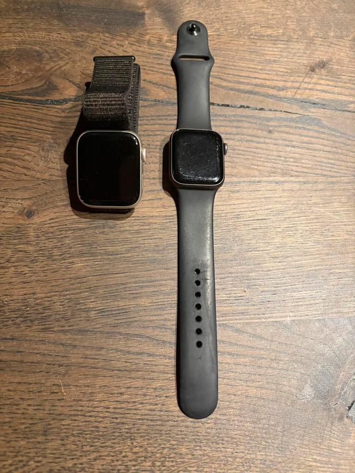 apple watch 5 38 mm, Sieraden, Tassen en Uiterlijk, Smartwatches, Zo goed als nieuw, iOS, Zwart, Ophalen of Verzenden