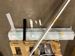 Elektrisch rolluik met zonnepaneel en accu, Ophalen, 100 tot 150 cm, 200 cm of meer, Wit