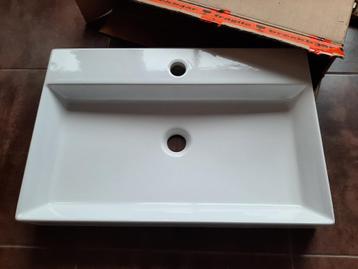 Wasbak keramiek 60,5 cm x 40 cm x 9 cm  beschikbaar voor biedingen