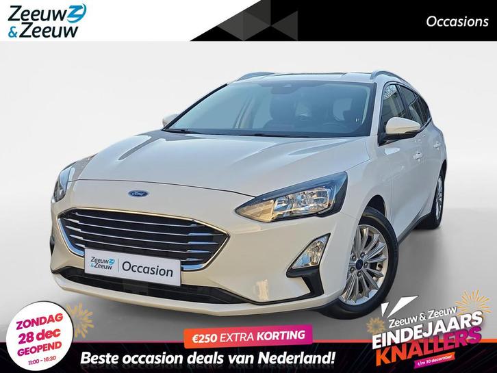Ford Focus Wagon 1.0 EcoBoost Titanium Business | Navigatie, Auto's, Ford, Bedrijf, Te koop, Focus, ABS, Airbags, Airconditioning