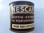 Nescafe koffie-extract in poedervorm - Vacuum in blik, Verzamelen, Verpakking, Zo goed als nieuw, Verzenden