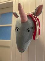 Grijze unicorn voor aan de muur - lieve eenhoorn, Ophalen of Verzenden, Zo goed als nieuw, Wanddecoratie