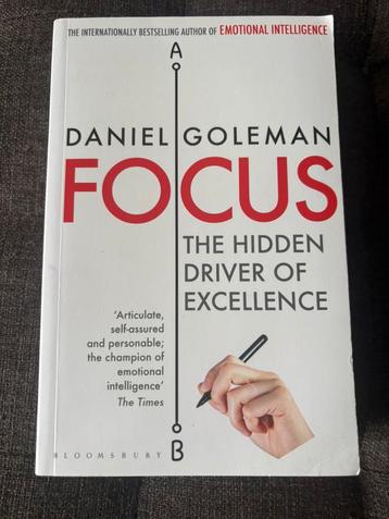 Daniel Goleman - Focus (The Hidden Driver of Excellence) beschikbaar voor biedingen