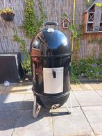Weber houtskool BBQ/rookoven Smokey Mountain Cooper 47 cm., Tuin en Terras, Houtskoolbarbecues, Ophalen, Gebruikt, WEBER BBQ, Met accessoires