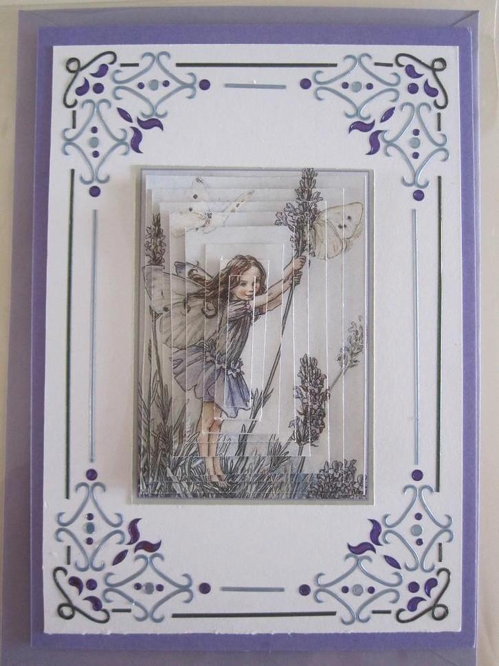 Originele bloemen elfjes kaarten (3D), Hobby en Vrije tijd, Kaarten | Zelfgemaakt, Nieuw, Fantasie, Ophalen