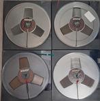 4 BASF Bandrecorder Banden - 18cm Diameter, Ophalen of Verzenden, Onderdeel, Met banden