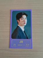 BTS Jin BangBangCon message photocard 3/4, Ophalen of Verzenden, Zo goed als nieuw, Foto of Kaart