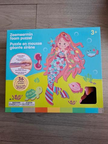 Zeemeermin Foam Puzzel - 36 Stukjes beschikbaar voor biedingen