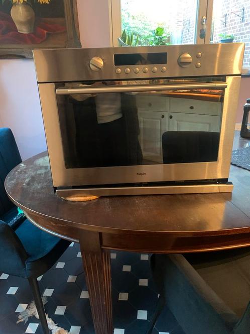 Combi oven magnetron van Pelgrim, Witgoed en Apparatuur, Ovens, Gebruikt, Inbouw, Oven met grill, 45 tot 60 cm, 45 tot 60 cm, Hete lucht