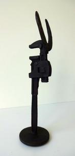 Brons ijzer beeld kangoeroe Bonne ten Kate Malta 3517-b, Antiek en Kunst, Ophalen of Verzenden, Brons